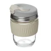 Glazen|Bekers En Mokken*DILLE & KAMILLE Meeneembeker, hittebestendig glas, 340 ml