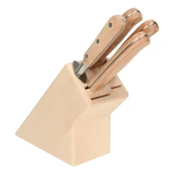 Overige Keukenaccessoires|Keuken- & Schilmessen*DILLE & KAMILLE Messenblok, beukenhout