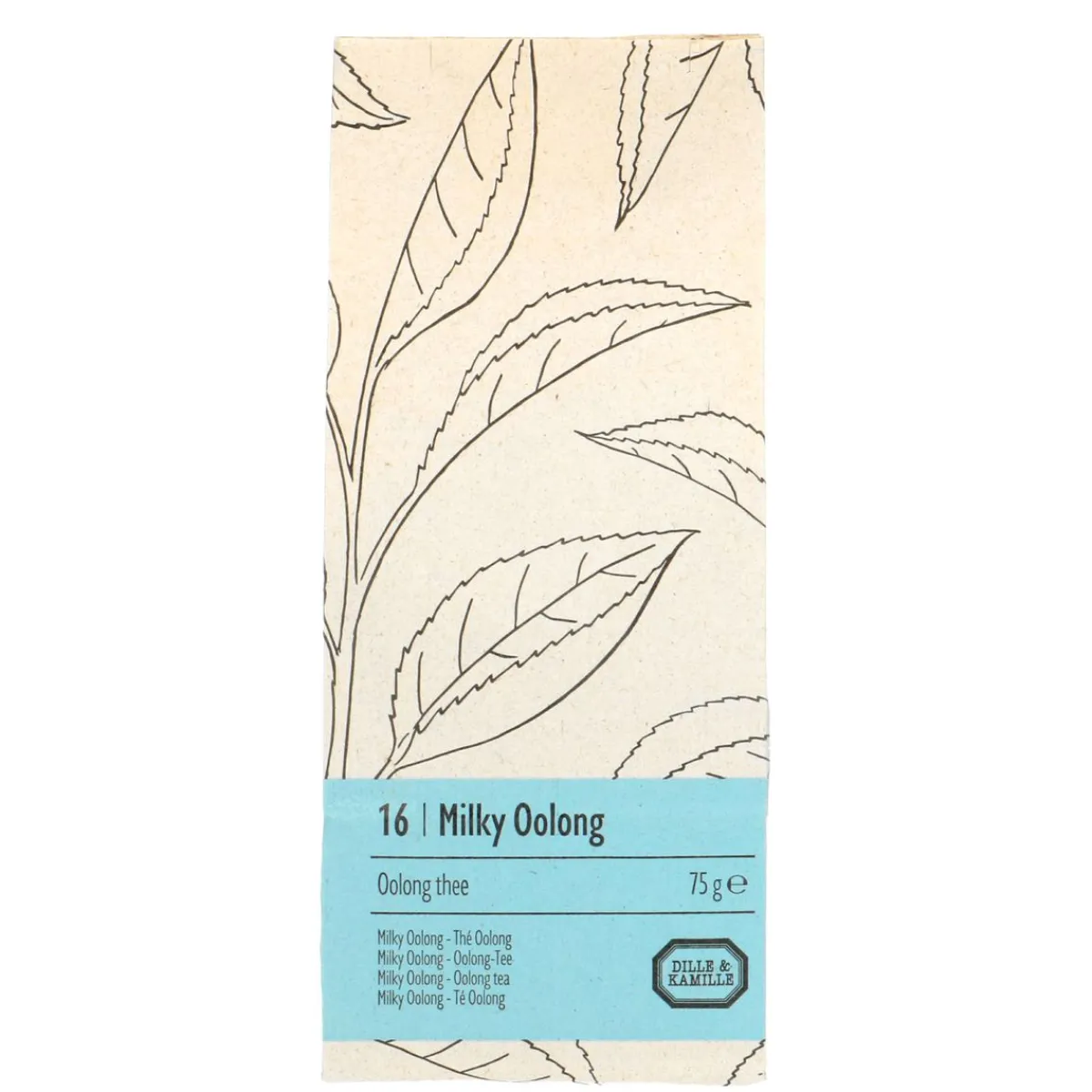 Thee*DILLE & KAMILLE Milky Oolong, Oolong thee, 75 g