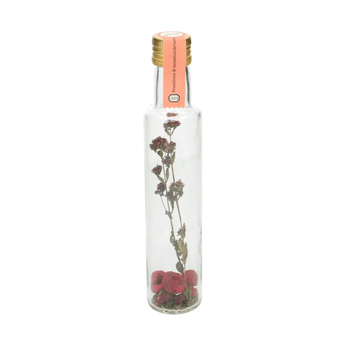 Dressings|Azijn*DILLE & KAMILLE Mix voor vinaigrette, framboos en moestuinkruiden
