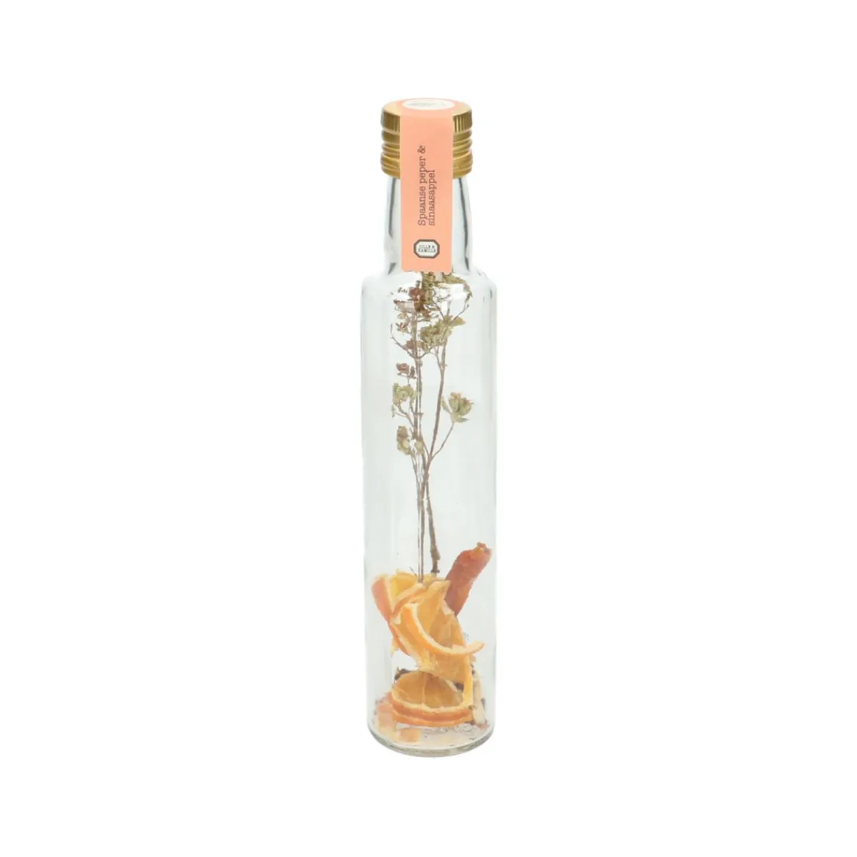 Dressings|Azijn*DILLE & KAMILLE Mix voor vinaigrette, Spaanse peper & sinaasappel, 7 g