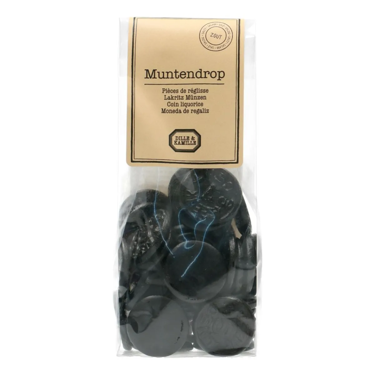 Snoep*DILLE & KAMILLE Munten, 160 gram