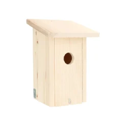 Vogelhuisjes*DILLE & KAMILLE Nestkast voor winterkoning, fsc elzenhout, 14 x 16 x 22 cm