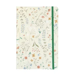 Schriftjes & Notitieboeken|Knutselspullen*DILLE & KAMILLE Notitieboek, harde kaft, veldbloemen, A5