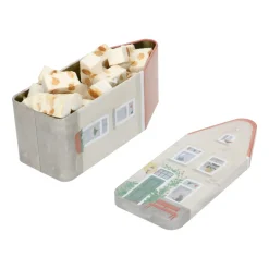 Snoep*DILLE & KAMILLE Nougat mini's amandel/pistache, blik 180 gram