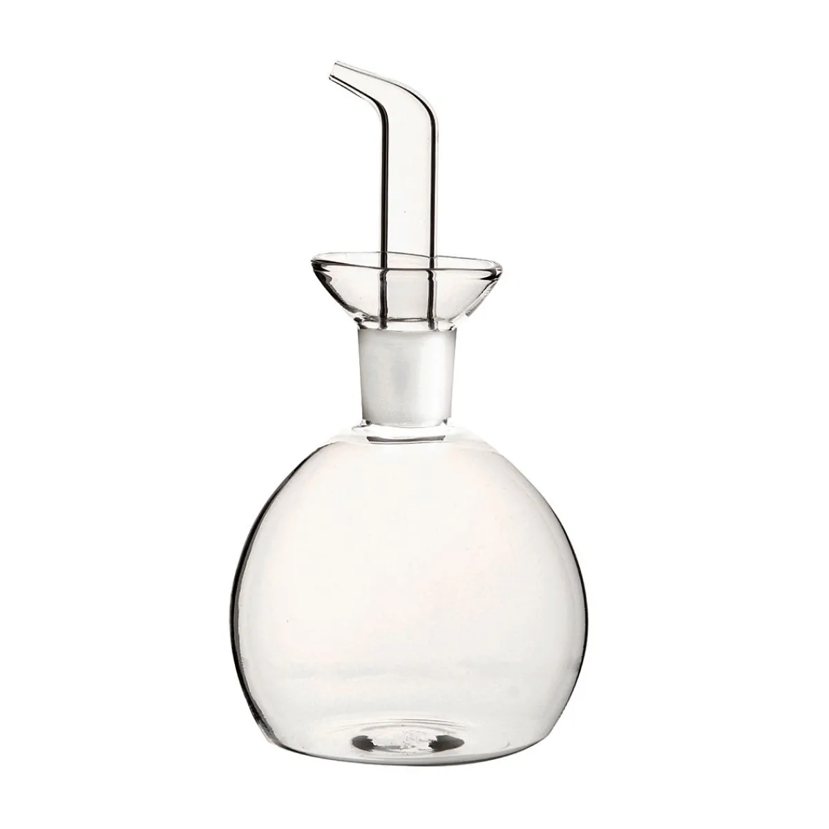 Flessen*DILLE & KAMILLE Olie-/azijnflesje bol, glas, 250 ml