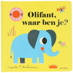 Kinderboeken*DILLE & KAMILLE Olifant, waar ben je, Ingela P. Arrhenius