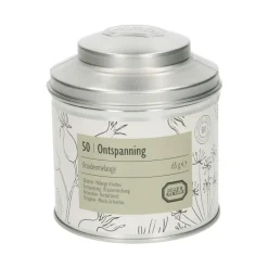 Thee*DILLE & KAMILLE Ontspanning, biologisch, kruidenmelange, blik, 65 gram