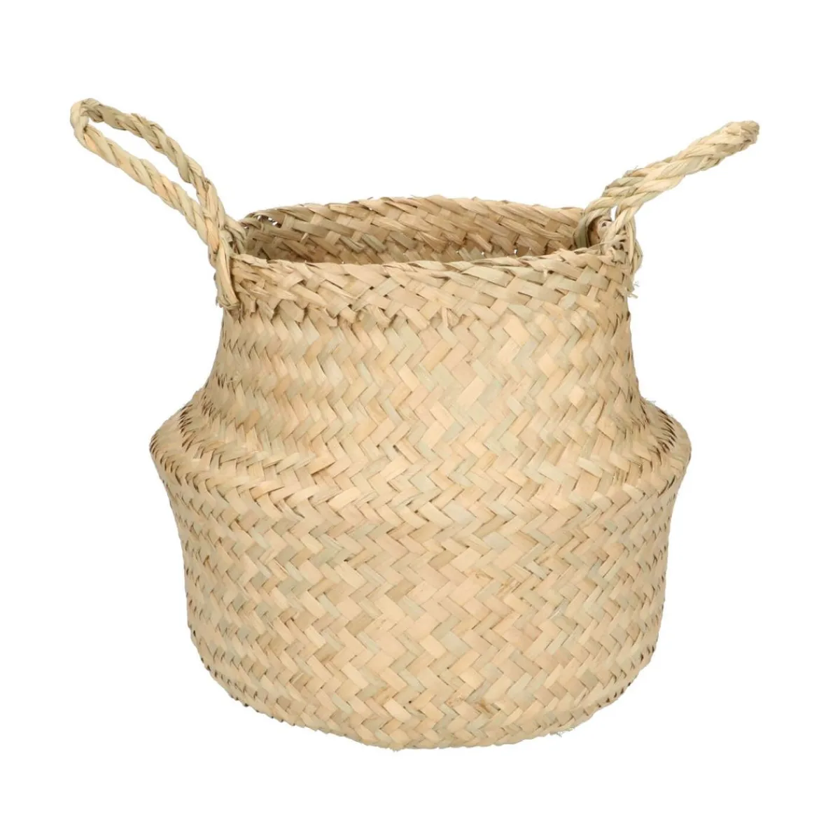 Rieten Manden*DILLE & KAMILLE Oogstmand, zeegras, Ø 17 cm