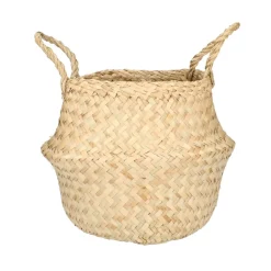 Rieten Manden*DILLE & KAMILLE Oogstmand, zeegras, Ø 21 cm