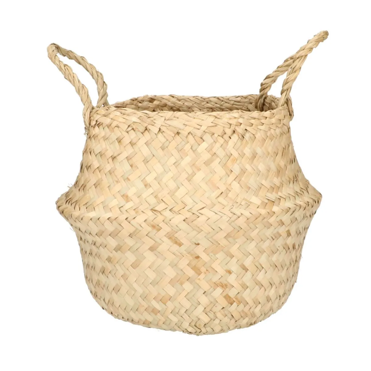 Rieten Manden*DILLE & KAMILLE Oogstmand, zeegras, Ø 21 cm