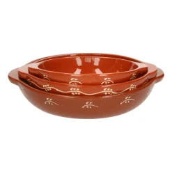 Ovenschalen|Goed Gevulde Hapjesplank*DILLE & KAMILLE Ovenschaal met takjes, terracotta, Ø 18 cm