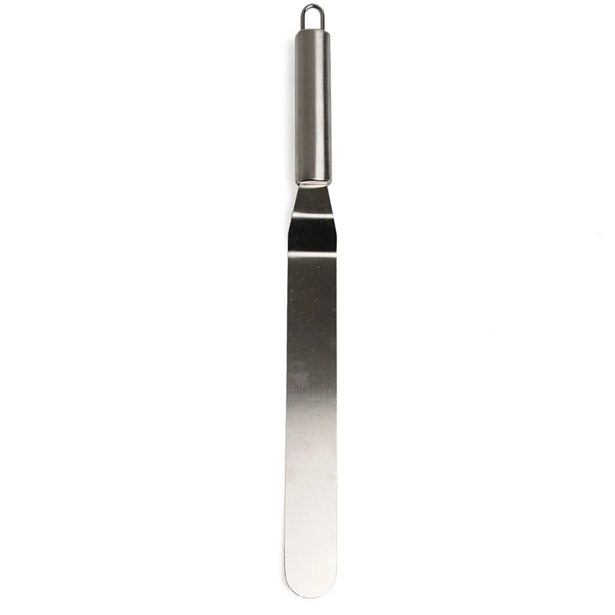 Keuken- & Schilmessen|Bakartikelen*DILLE & KAMILLE Palet-/ glaceermes, gebogen, roestvrijstaal 37 cm
