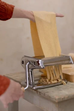 Italiaans Koken*DILLE & KAMILLE Pastamachine, roestvrij staal
