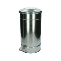 Vuilnisemmers*DILLE & KAMILLE Pedaalemmer, zink, 25 l