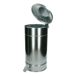 Vuilnisemmers*DILLE & KAMILLE Pedaalemmer, zink, 25 l