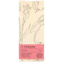 Thee*DILLE & KAMILLE Peer & gember, fruitmelange, zakje 75 gram