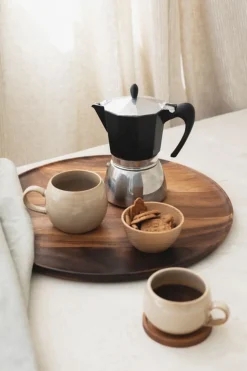 Bakken Met Peren|Koffie*DILLE & KAMILLE Percolator, 3 kops, aluminium, rvs
