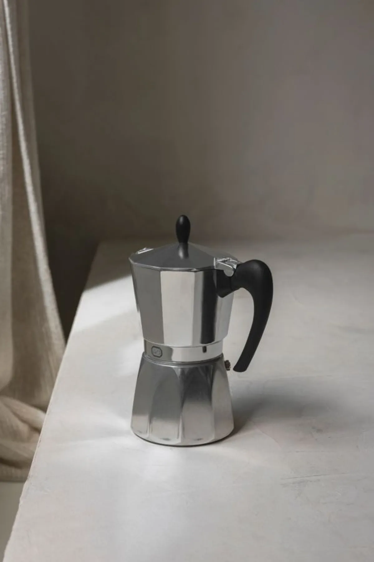 Bakken Met Peren|Koffie*DILLE & KAMILLE Percolator, 3 kops, aluminium, rvs