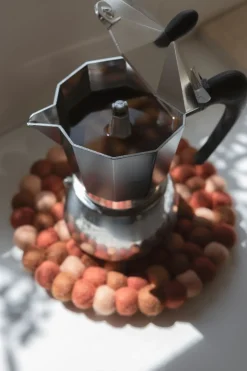 Bakken Met Peren|Koffie*DILLE & KAMILLE Percolator, 3 kops, aluminium, rvs