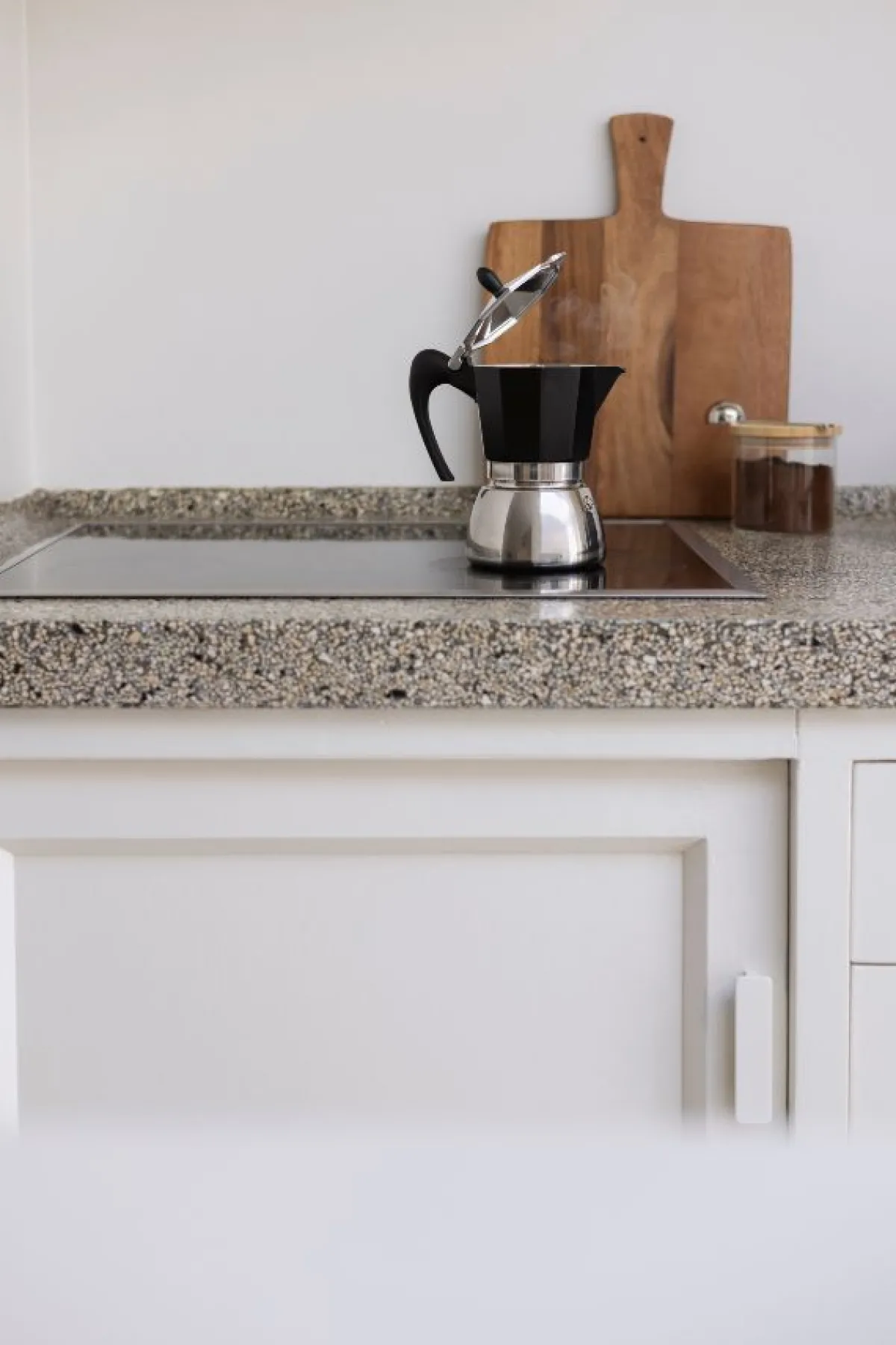 Bakken Met Peren|Koffie*DILLE & KAMILLE Percolator, 3 kops, aluminium, rvs