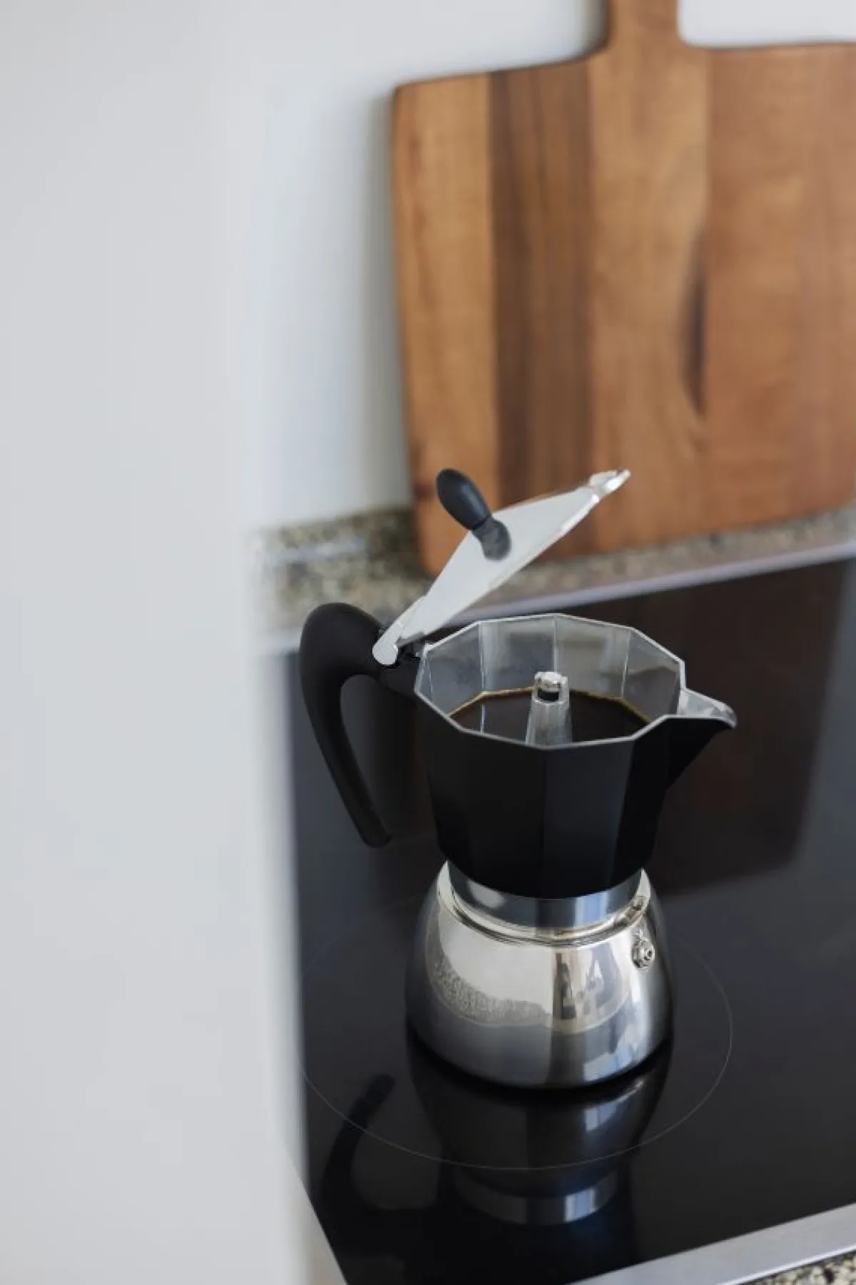 Bakken Met Peren|Koffie*DILLE & KAMILLE Percolator, 3 kops, aluminium, rvs