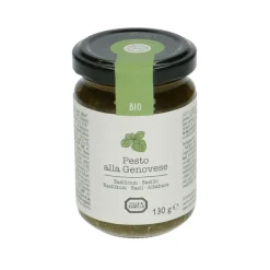 Goed Gevulde Hapjesplank|Dressings*DILLE & KAMILLE Pesto alla genovese, biologisch, 130 gram
