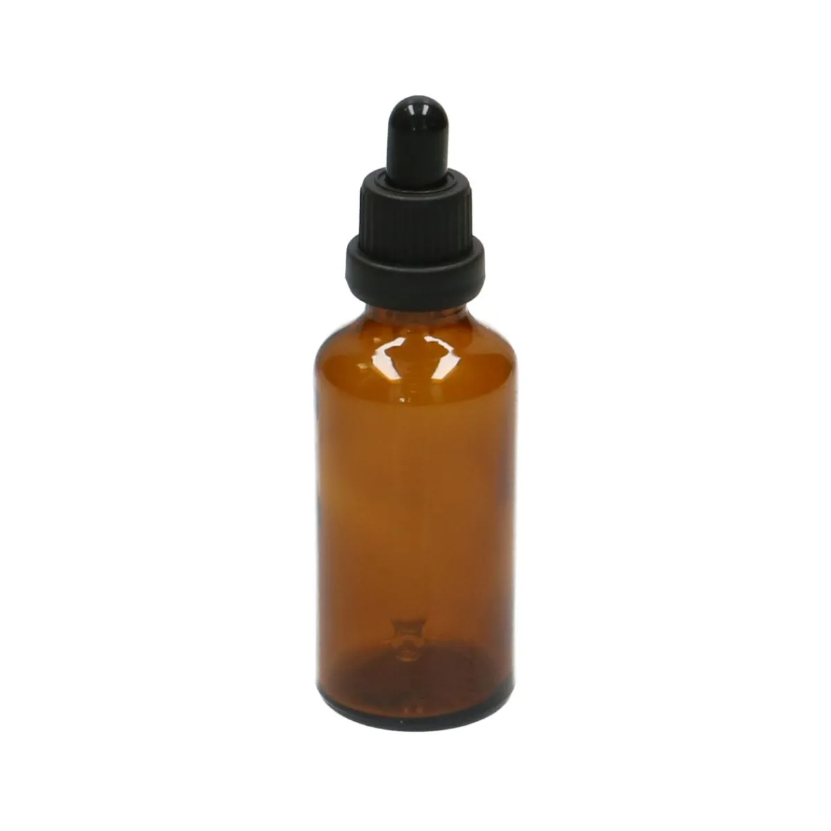 Badkameraccessoires|Flessen*DILLE & KAMILLE Pipetflesje, bruin glas, 50 ml