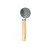 Overige Keukenaccessoires|Keuken- & Schilmessen*DILLE & KAMILLE Pizzasnijder met handvat, rubberhouten, rvs