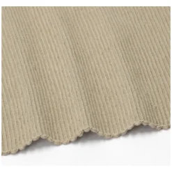 Placemats*DILLE & KAMILLE Placemat geribbeld, GOTS bio-katoen, olijfgroen, 35 x 50 cm
