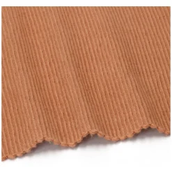 Placemats*DILLE & KAMILLE Placemat geribbeld, GOTS bio-katoen, bruin, 35 x 50 cm
