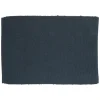 Placemats*DILLE & KAMILLE Placemat geribbeld, GOTS bio-katoen, indigo blauw,35 x 50 cm