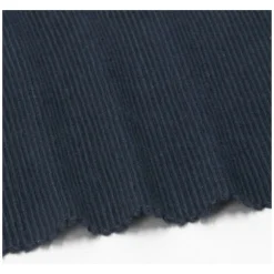 Placemats*DILLE & KAMILLE Placemat geribbeld, GOTS bio-katoen, indigo blauw,35 x 50 cm