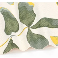 Placemats*DILLE & KAMILLE Placemat, GOTS bio-katoen, silhouet blad, 35 x 50 cm