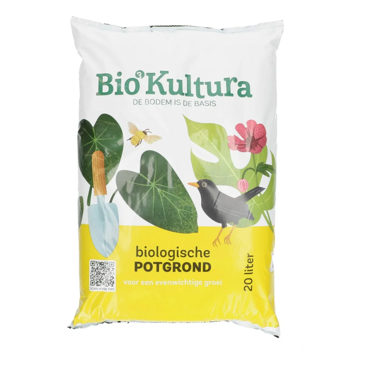 Zaaien*DILLE & KAMILLE Potgrond, Biologisch, 20L