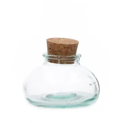 Glazen|Kruidenpotjes*DILLE & KAMILLE Potje bol, gerecycled glas, mini
