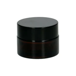 Badkameraccessoires*DILLE & KAMILLE Potje, bruin glas  15 ml