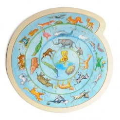 Puzzels|Spelletjes*DILLE & KAMILLE Puzzel dieren, rond