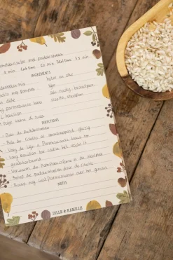 Bakken Met Peren|Kalenders & Planners*DILLE & KAMILLE Receptenplanner, papier, perenoogst, A6