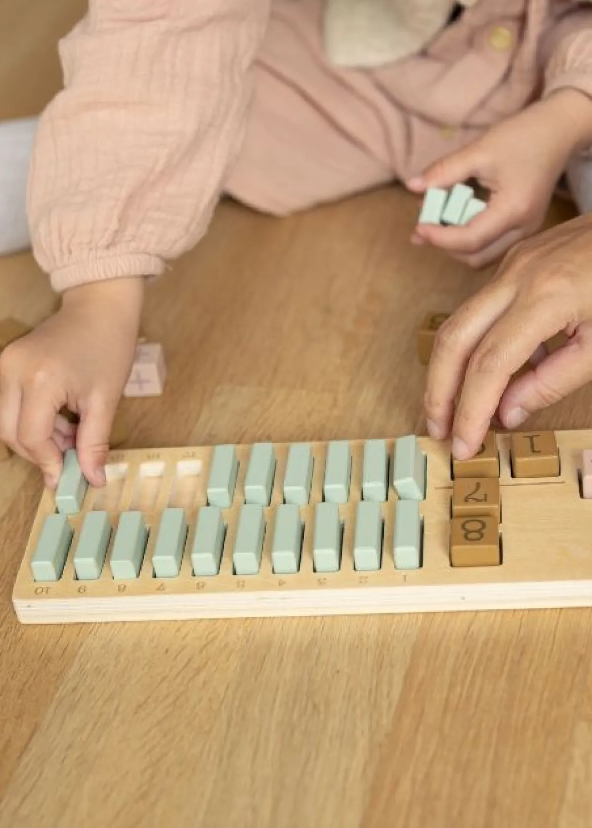 Speelgoed Voor 3 Jaar|Houten Speelgoed*DILLE & KAMILLE Rekenblokjes, hout