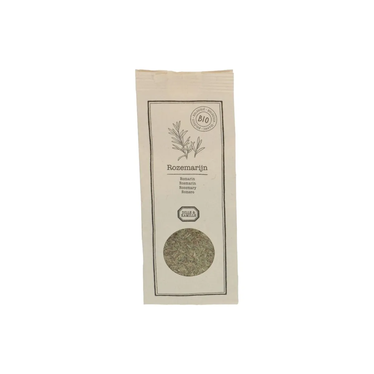 Kruiden*DILLE & KAMILLE Rozemarijn, biologisch, 30 g