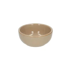 Theetipjes|Schalen*DILLE & KAMILLE Schaal, reactief glazuur, steengoed, zand, Ø 7.5 cm