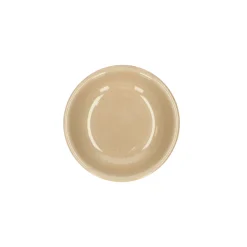 Theetipjes|Schalen*DILLE & KAMILLE Schaal, reactief glazuur, steengoed, zand, Ø 7.5 cm