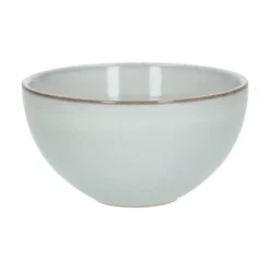Schalen|Soepkommen*DILLE & KAMILLE Schaal reactieve glazuur, steengoed, grijs, Ø 13,5 cm