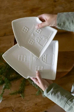 Schalen*DILLE & KAMILLE Schaaltje huis, porselein, ca. 25 x 19 cm