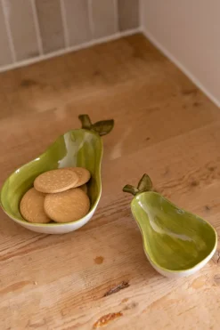 Bakken Met Peren*DILLE & KAMILLE Schaaltje peer, steengoed, 16.5 X 10 X 5 cm