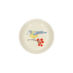 Schalen*DILLE & KAMILLE Schaaltje, steengoed, pimpelmees, Ø 9 cm