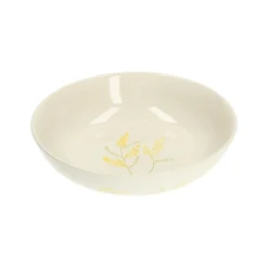 Schalen*DILLE & KAMILLE Serveerschaal, steengoed, mimosa, Ø 27,5 cm