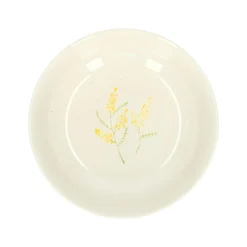 Schalen*DILLE & KAMILLE Serveerschaal, steengoed, mimosa, Ø 27,5 cm