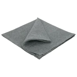 Servetten*DILLE & KAMILLE Servet, GOTS bio-katoen, antraciet, 40 x 40 cm